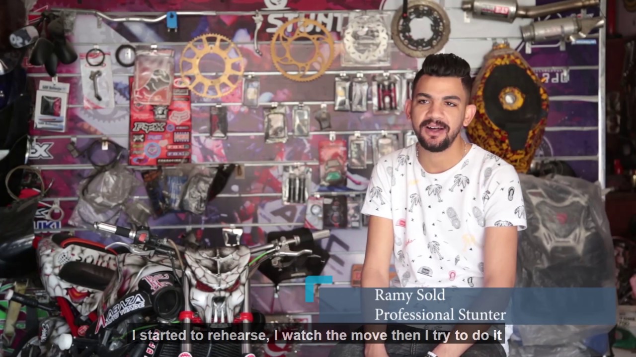 رامي صلد وأول حبه للموتوسيكلات 🏍️