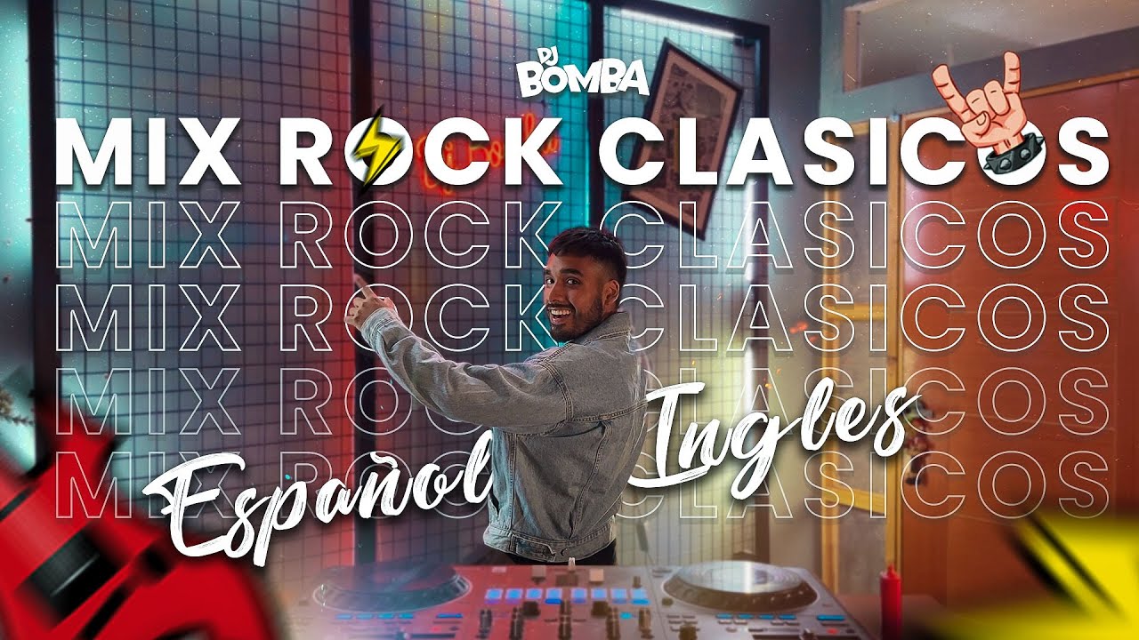 Mix de Rock Clásico en Inglés y Español 🎸