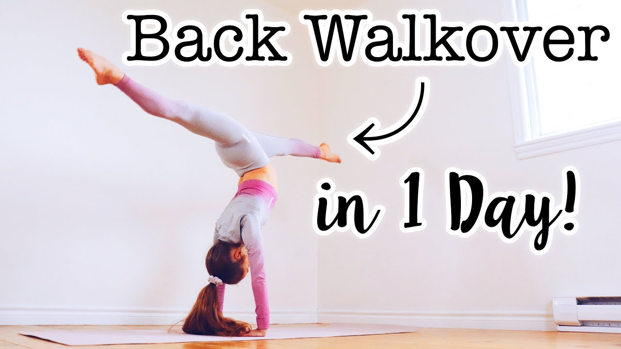 Master a Back Walkover in Just One Day! 🎯