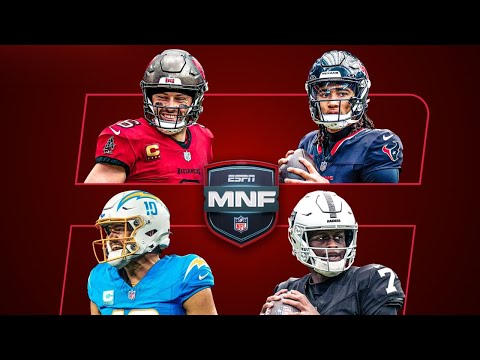 2025 NFL Week 2 Primetime Game Highlight Commentary | Bucs vs Texans & Chargers vs Raiders