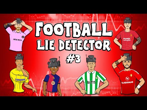 Which footballer is lying?🤔 FOOTBALL LIE DETECTOR #3 (Feat Ronaldo Messi Nunez Yamal Antony)