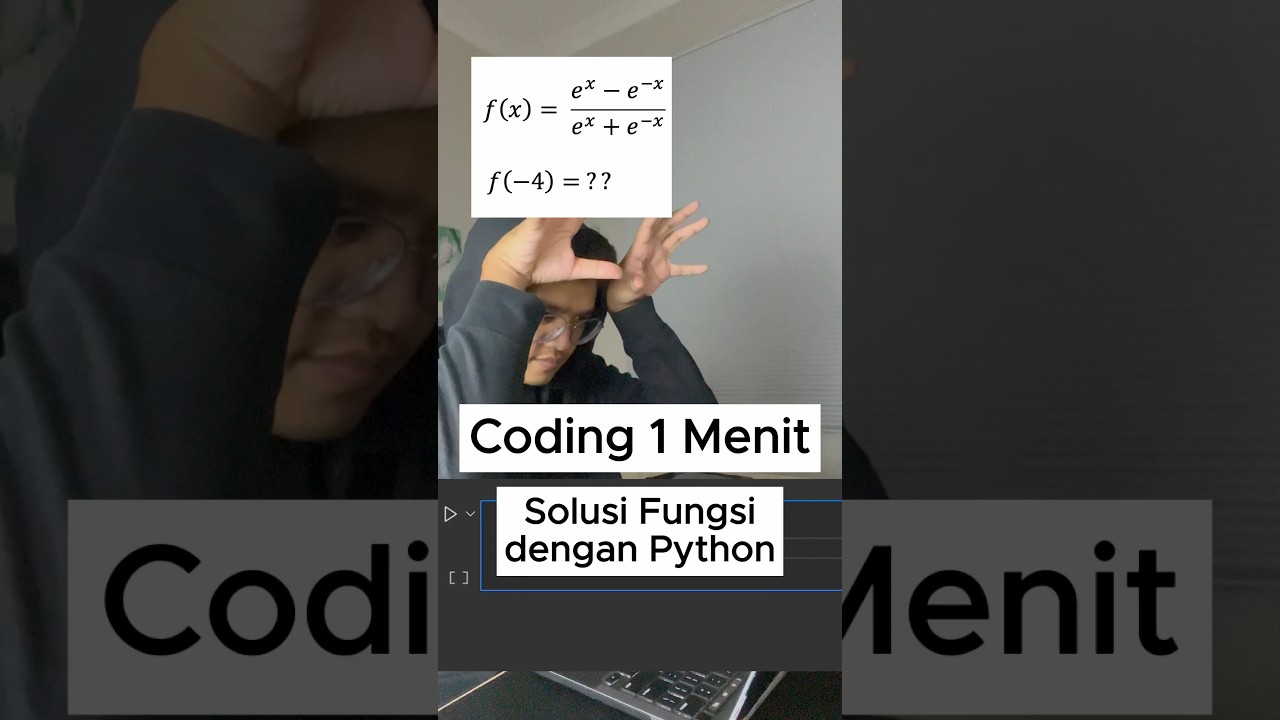 Coding Matematika Cepat dalam 1 Menit! 🧮 #coding #python
