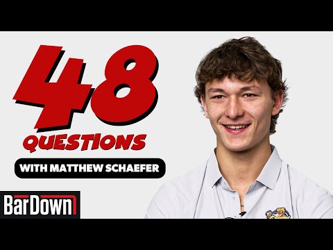 48 QUESTIONS WITH #48 MATTHEW SCHAEFER