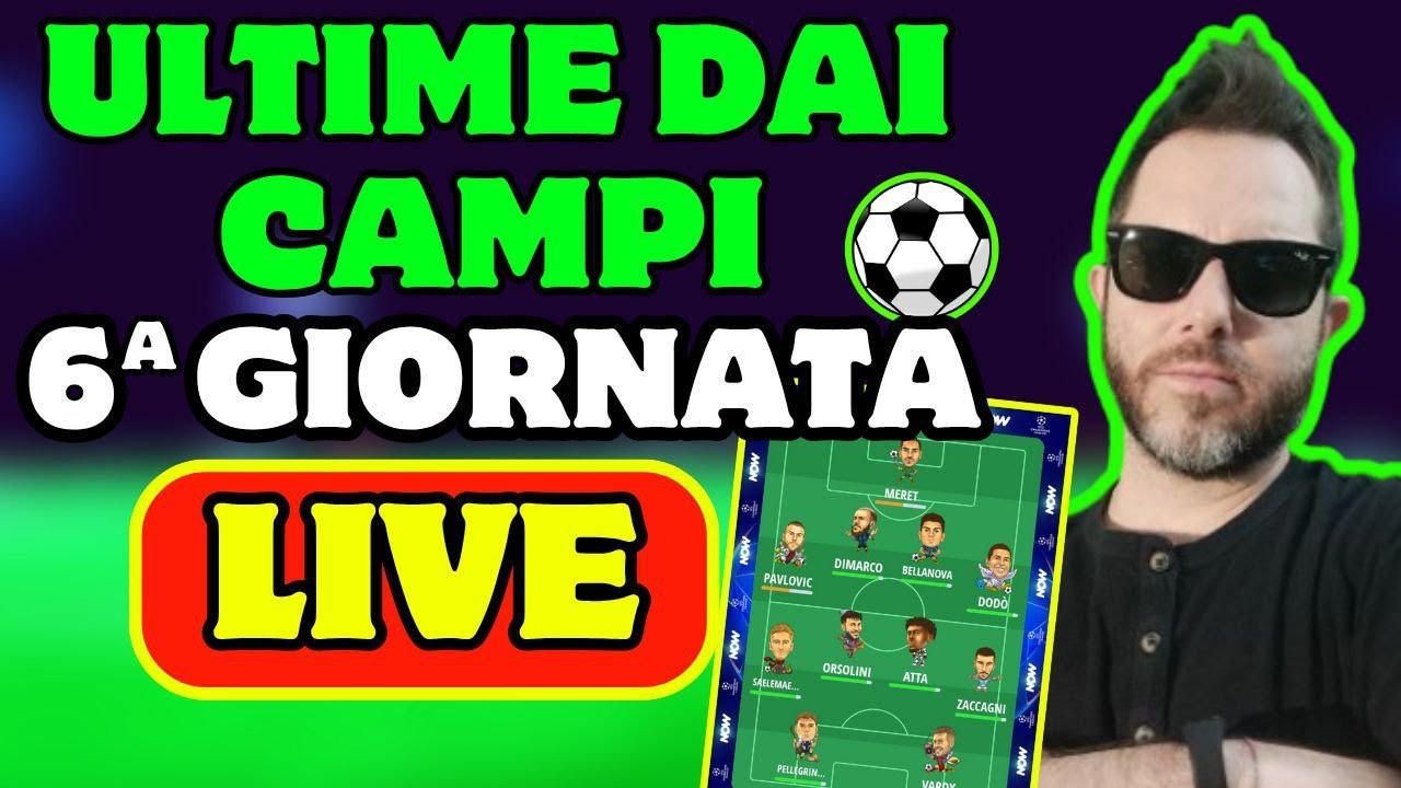 Fantacalcio Giornata 6: Consigli e Sorprese ⚽