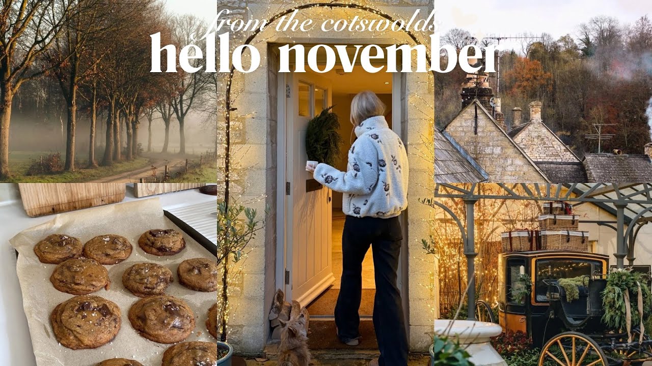 Cozy November in the Cotswolds: Christmas Shopping, Country Walks & Festive Baking 🎄