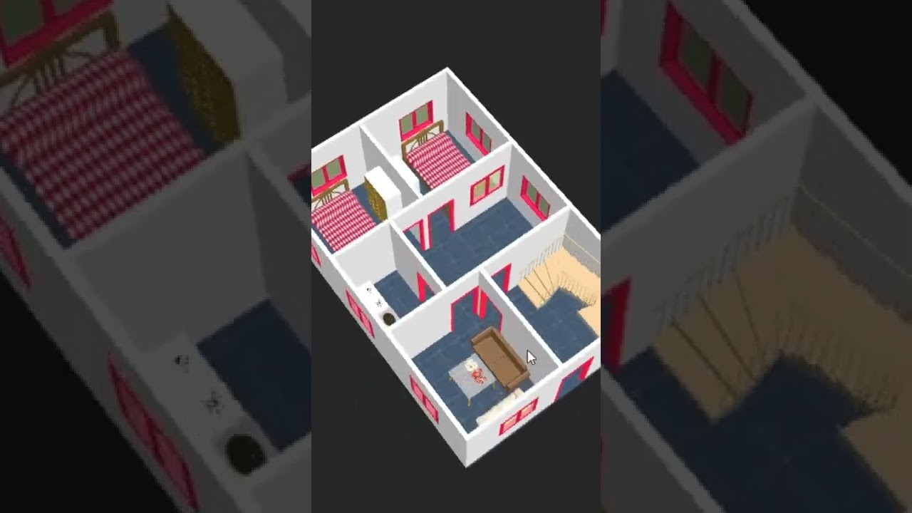 20x30 House Plan | Short 3D Video 🏡