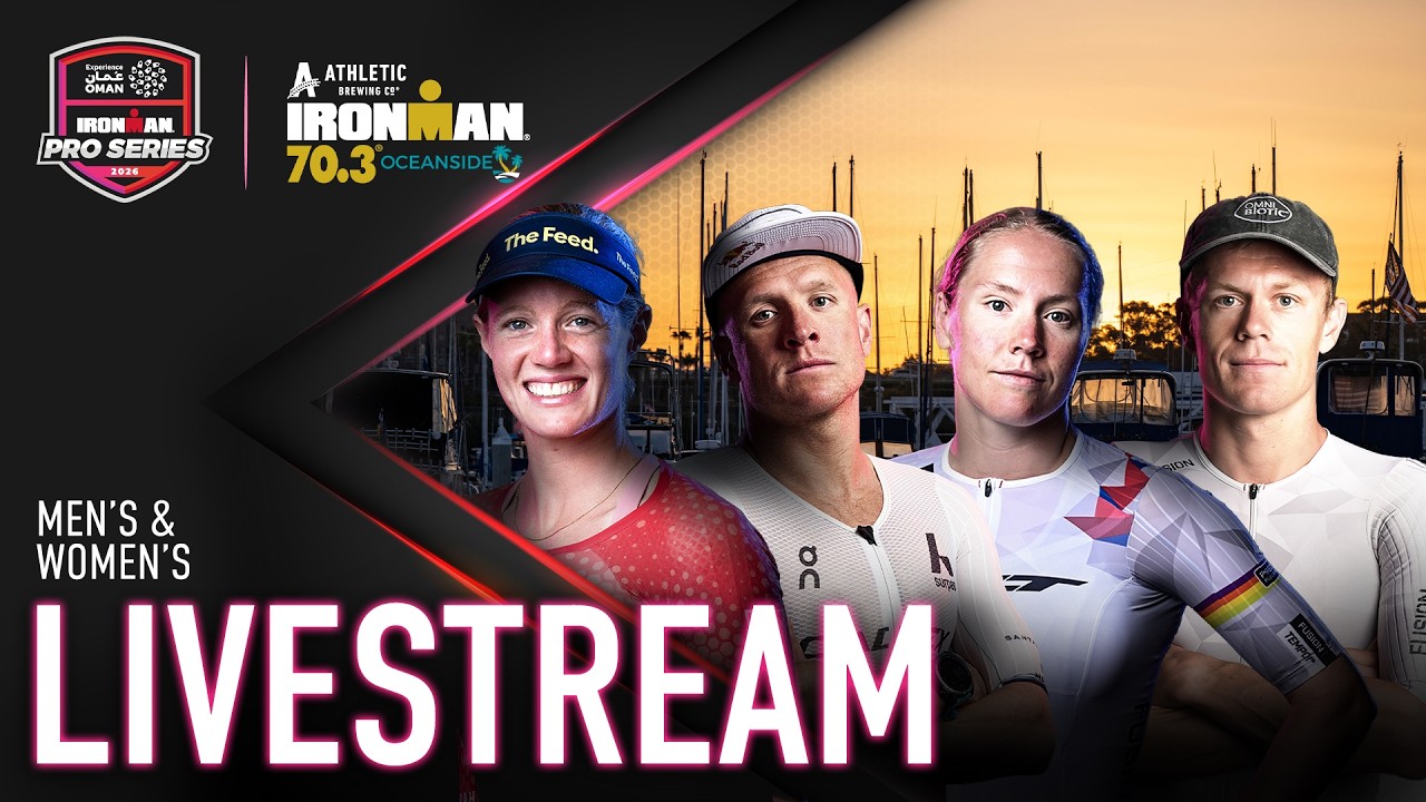 Pro Race Coverage: 2026 IRONMAN 70.3 Oceanside 🏊‍♂️