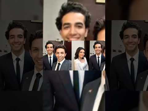 هشام جمال مع أخيه وأخته لأول مرة