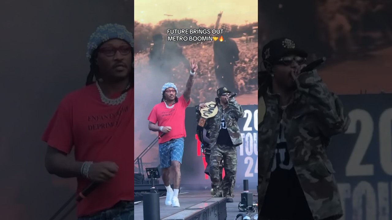 Future and Metro Boomin Light Up Wireless Festival in Atlanta π€