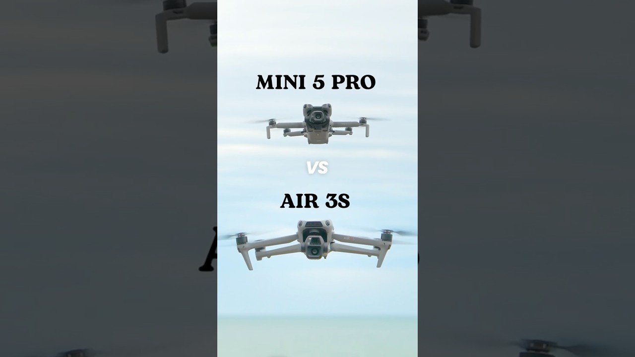 DJI Mini 5 Pro vs Air 3s: 4K HDR Video Test ๐ฅ