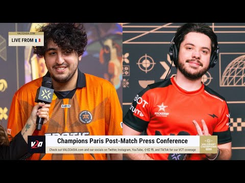 [NRG & FNC] Post-Match Press Conference at VCT Champions Paris 2025