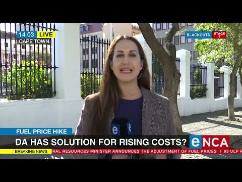 DA unveils bill to cut fuel price