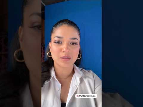 Sanam Jung Enjoys Shooting for Her Perfume Brand ๐ธ