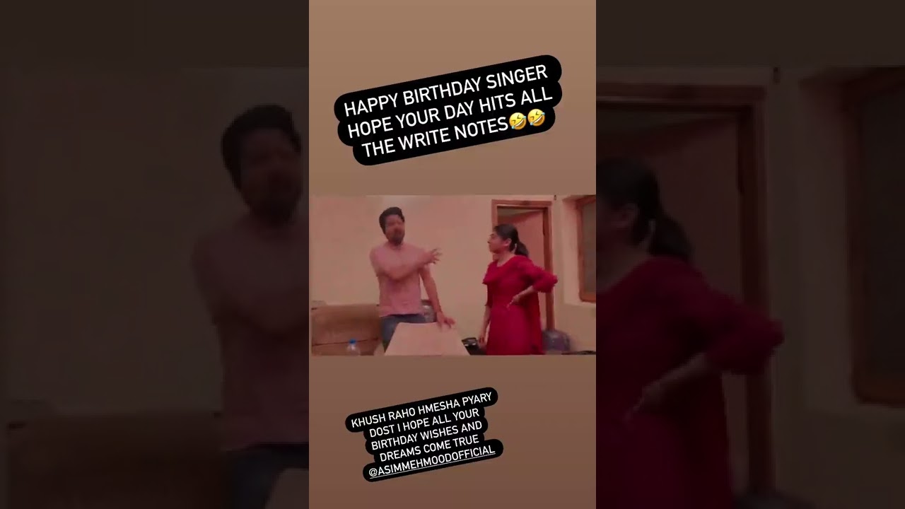 Sehar Khan & Asim Mehmood BTS Highlights 🎬