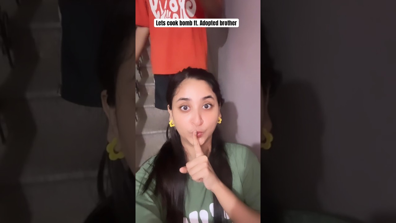 Let’s Cook Bômb ft. Adopted Brother #minivlog #ytshorts #shorts