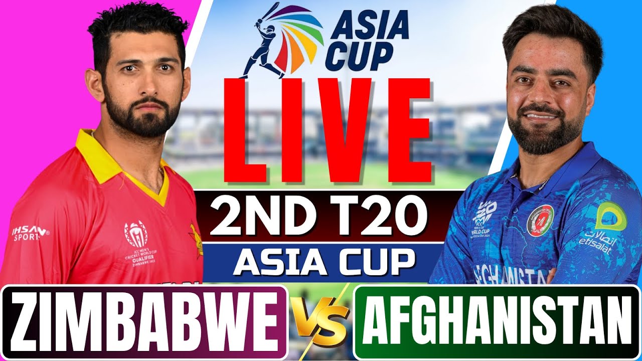 🏏 Afghanistan vs Zimbabwe 2nd T20 Live: Score & Commentary | Today's Match