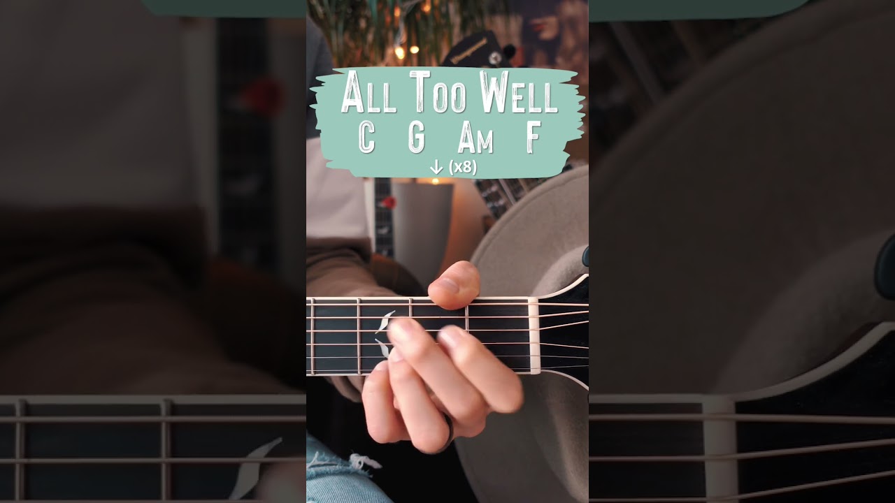 All Too Well Taylor Swift Guitar Tutorial ๐ธ