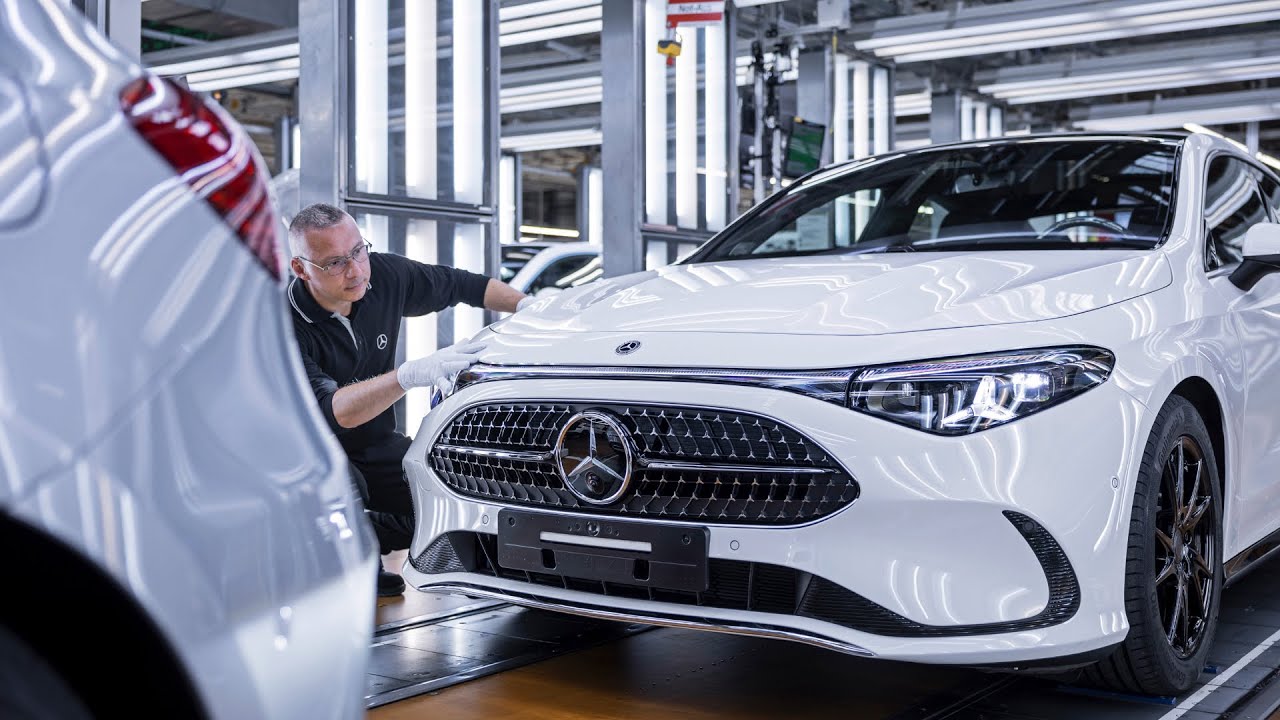 2026 Mercedes-Benz CLA Production at Rastatt Factory 🇩🇪