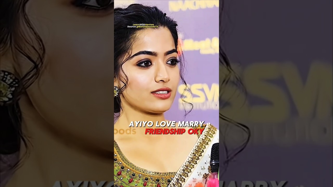 Rashmika Mandanna & Vijay: Love Rumors & Cute Moments ❤️