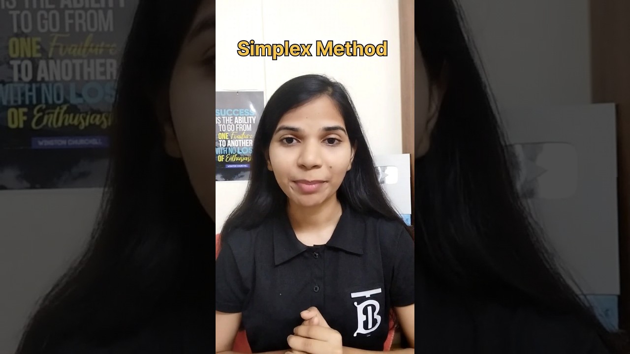 Simplex Method in Linear Programming 📊