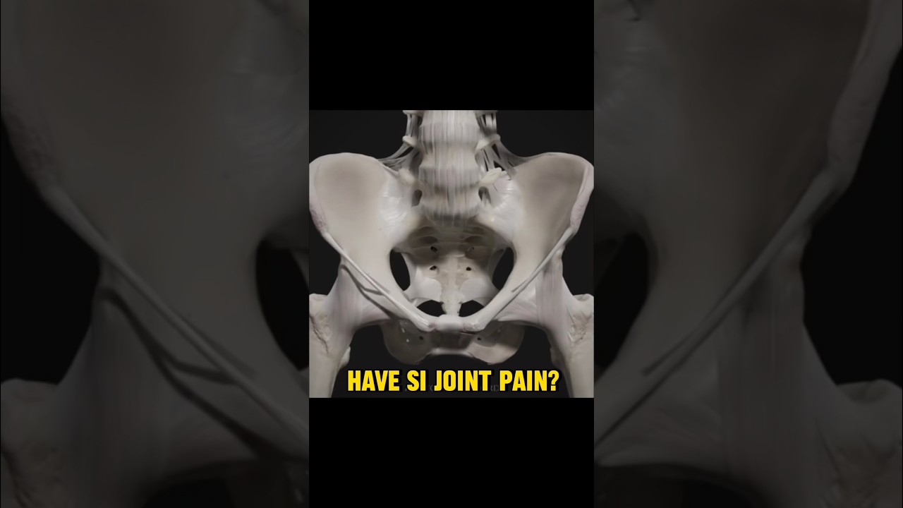 Fix SI Joint Pain Easily