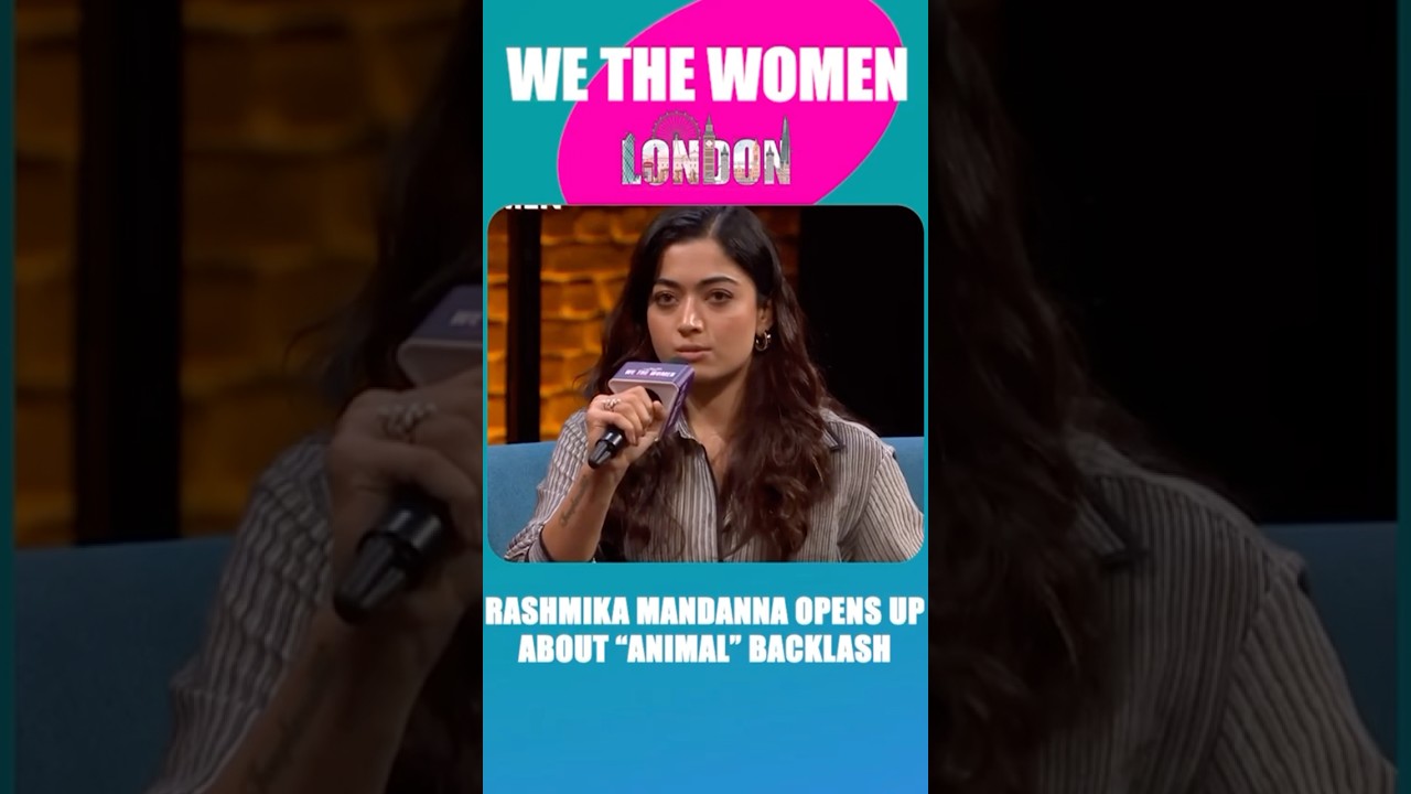 Rashmika Mandanna On The “Animal” Controversy | “Nobody Is…” #rashmikamandanna #animal #ranbirkapoor