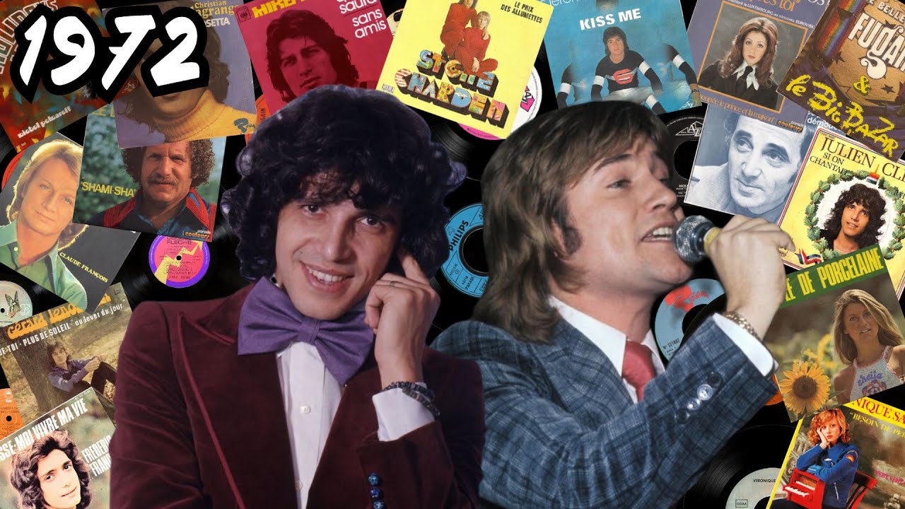 Les tubes français de 1972 🎶