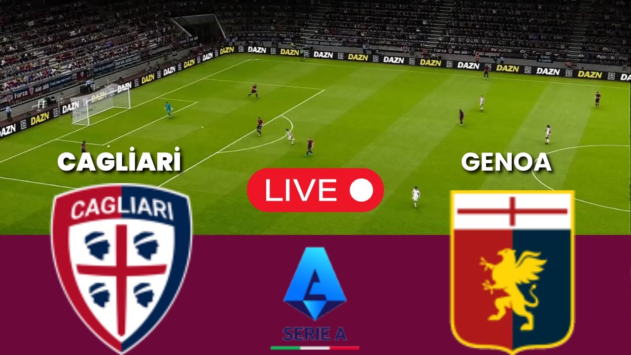 Cagliari vs Genoa | Serie A 2025 Simulation 🎮