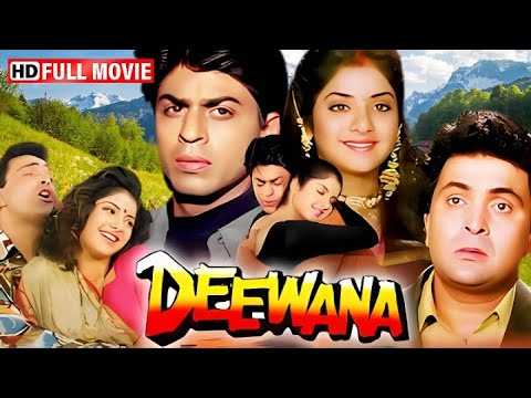 Deewana (1992) Full Movie HD | 90s Iconic Love Triangle | Rishi Kapoor, Divya Bharti, Shah Rukh Khan