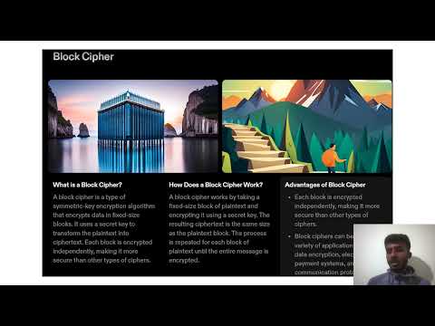 Explanation about cryptography and different types of ciphers