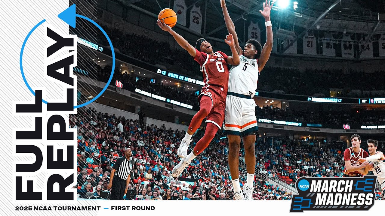 UConn vs. Oklahoma - 2025 NCAA First Round Replay π