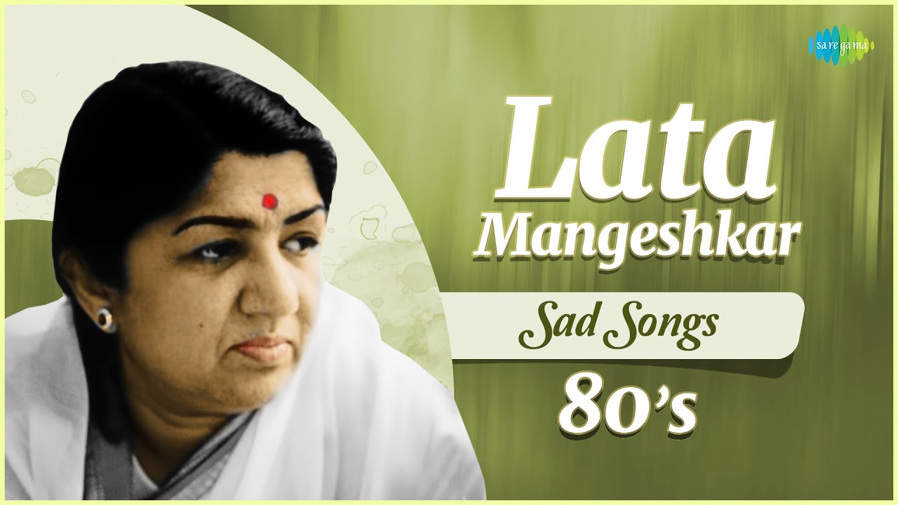 Top 5 Sad Songs by Lata Mangeshkar (1980s) 🎶