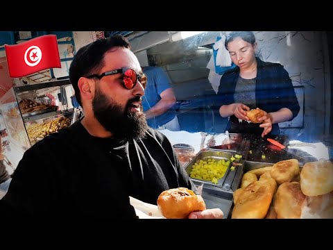 STREET FOOD HEAVEN in Sousse, Tunisia ๐น๐ณ (Tunisian Fricassee )