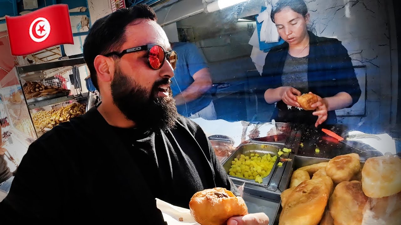 Discover the Best Street Food in Sousse, Tunisia πΉπ³ | Tunisian Fricassee & More!