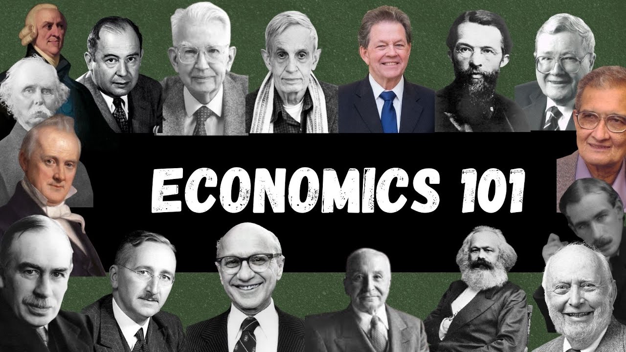 Major Economic Theories in 20 Minutes 📊