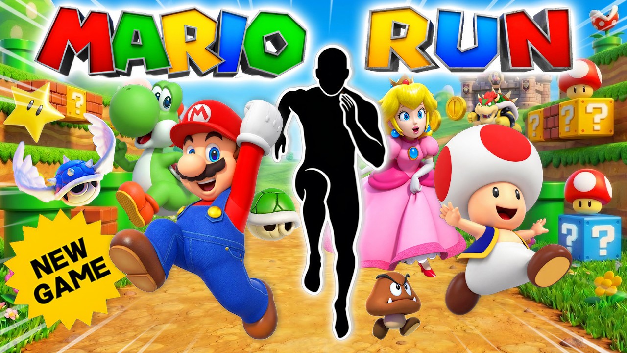 4K Immersive Interactive Warm-up | 🍄 POV SUPER MARIO RUN ⭐️ | Viral Challenge | Brain Break Workout