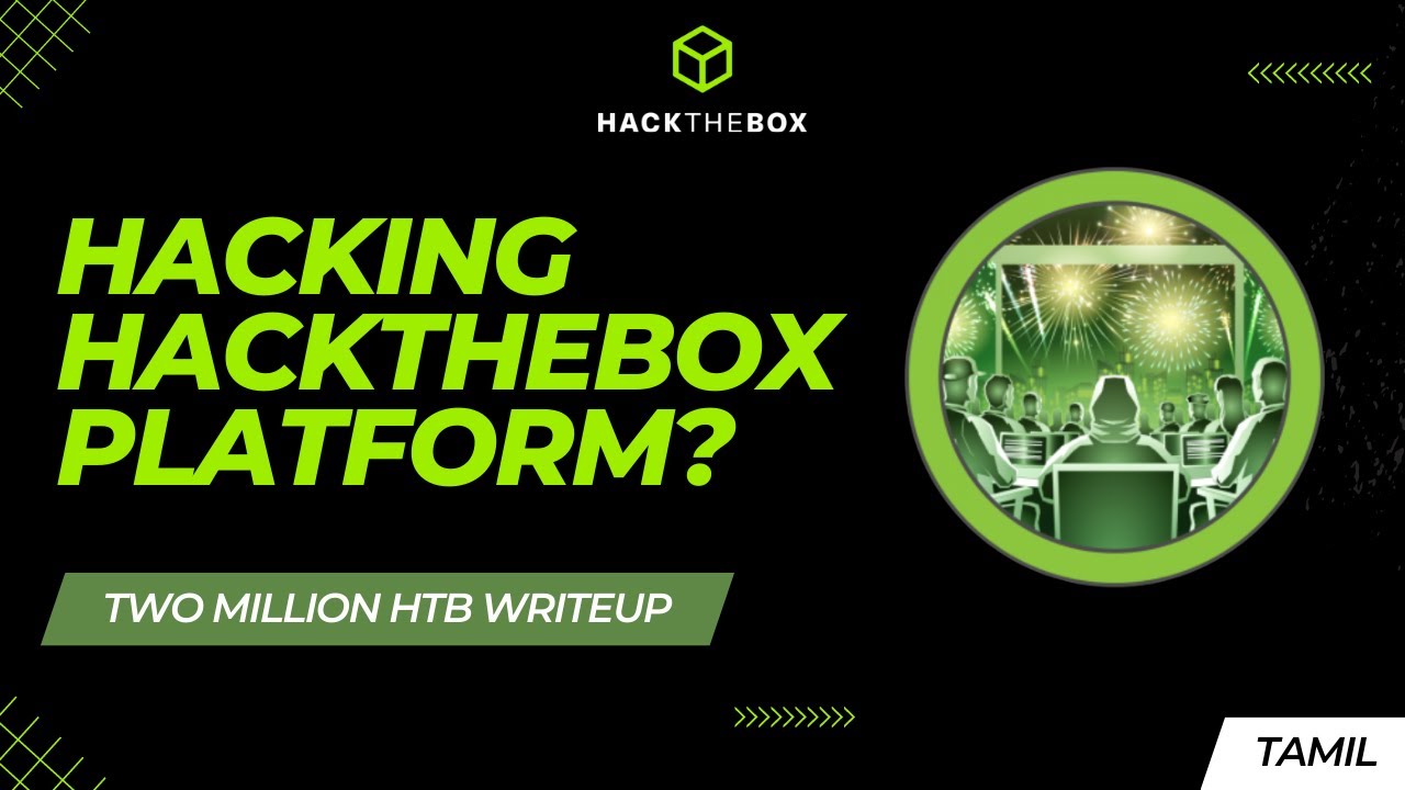 HackTheBox TwoMillion Writeup | Tamil Tutorial 🔓