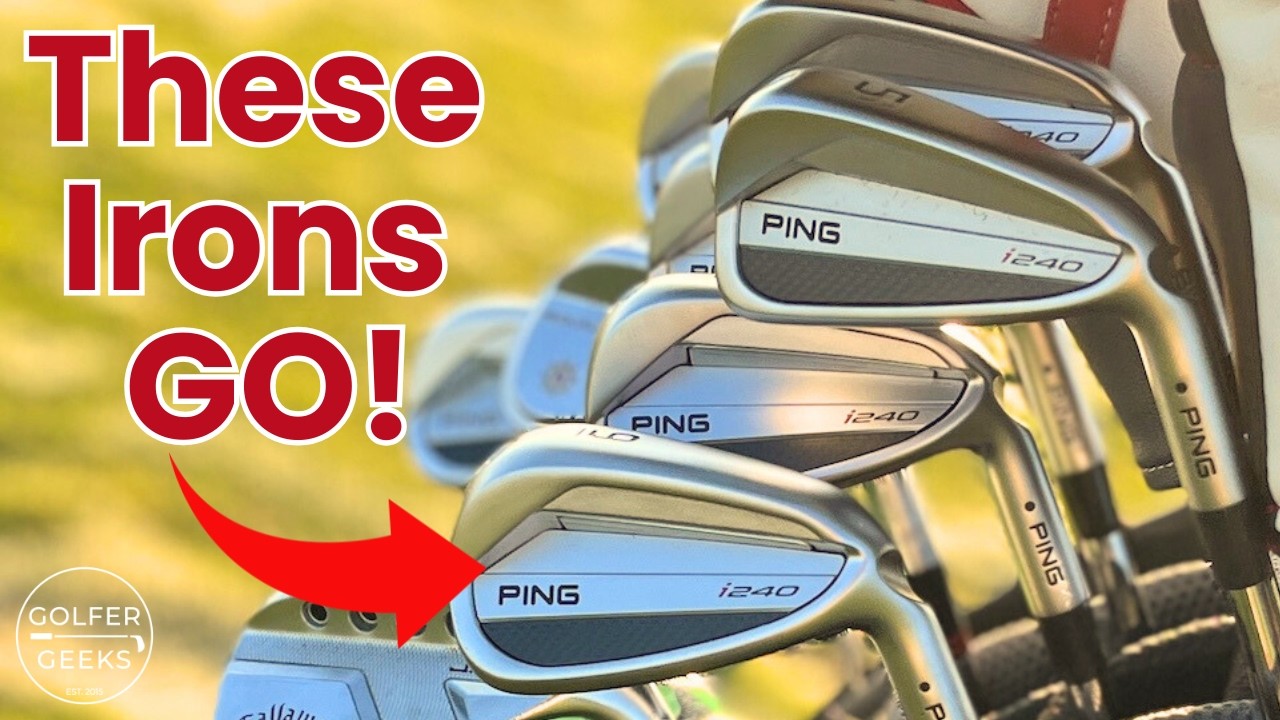Ping i240 Irons Review: Player Looks + Long Irons That Don't Suck