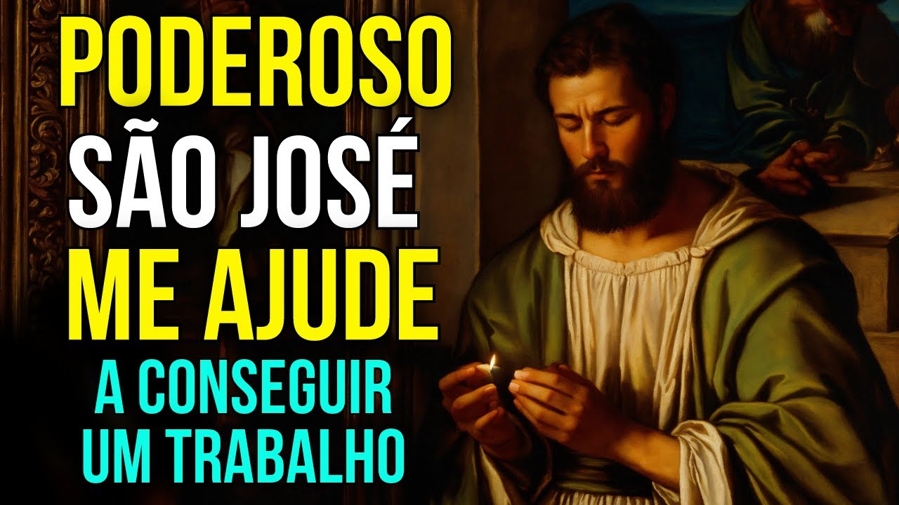ORAÇÃO DE SÃO JOSÉ PARA CONSEGUIR TRABALHO | Ouça Enquanto Dorme