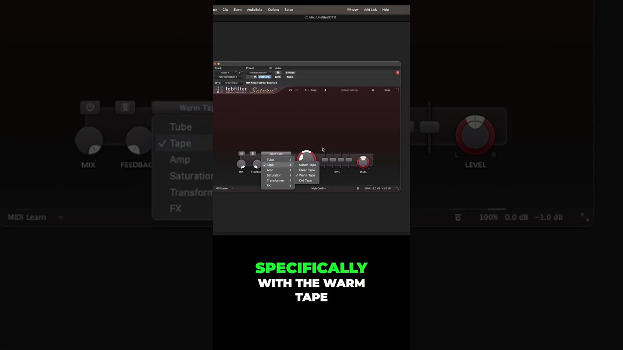 Deharsh Vocals with FabFilter Saturn 2 🎶