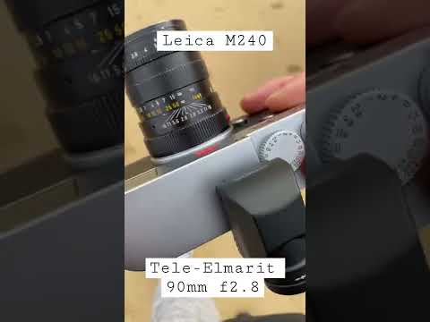 Leica M240 and the old Tele-Elmarit 90mm f2.8 lens