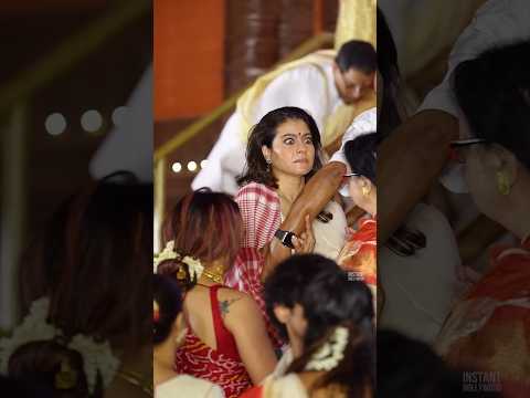 Kajol Devgan was shocked when security stopped her 😳🔥 #kajol#kajoldevgan