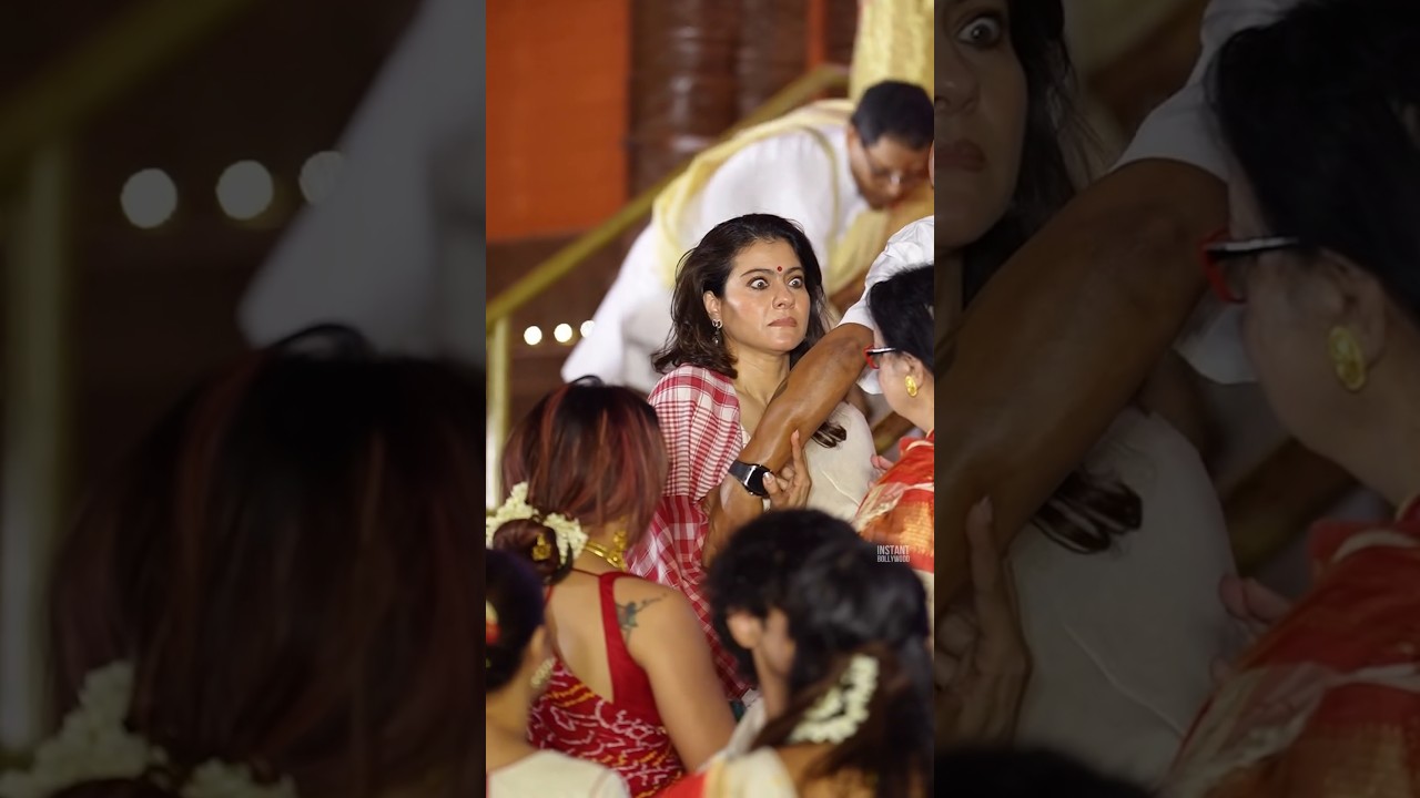 Kajol Devgan Surprised When Security Stops Her 😳🔥