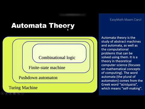 Automata Theory and Formal Languages (Course Overview)