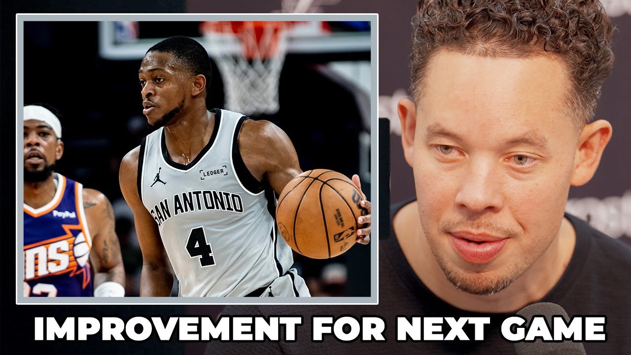Mitch Johnson Discusses Spurs' Adjustments After Phoenix Loss 🏀
