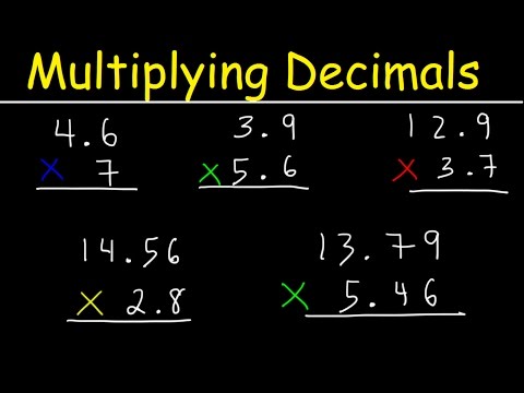 Multiplying Decimals Made Easy!