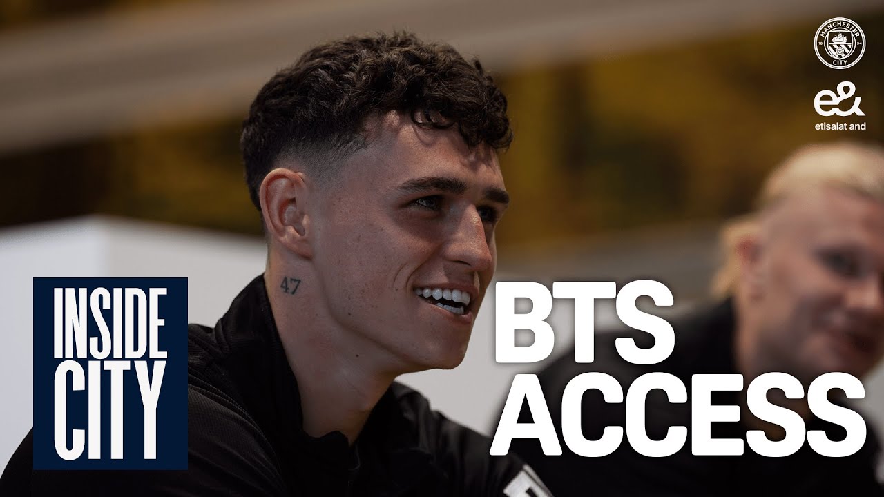 Behind the Scenes of a Manchester City Training Day