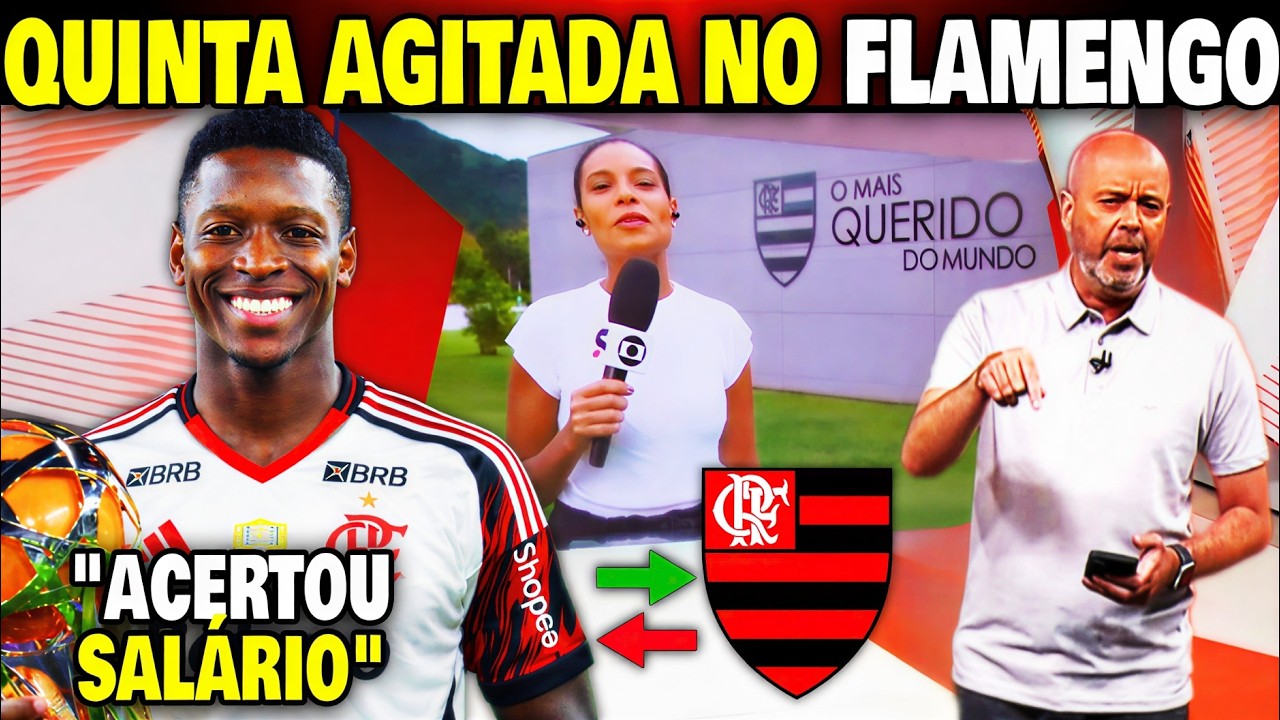 🚨GLOBO ESPORTE RJ 05/03! URGENTE SAIU AGORA REFORÇO CHEGANDO! ANUNCIO OFICIAL! NOTICIAS DO FLAMENGO!