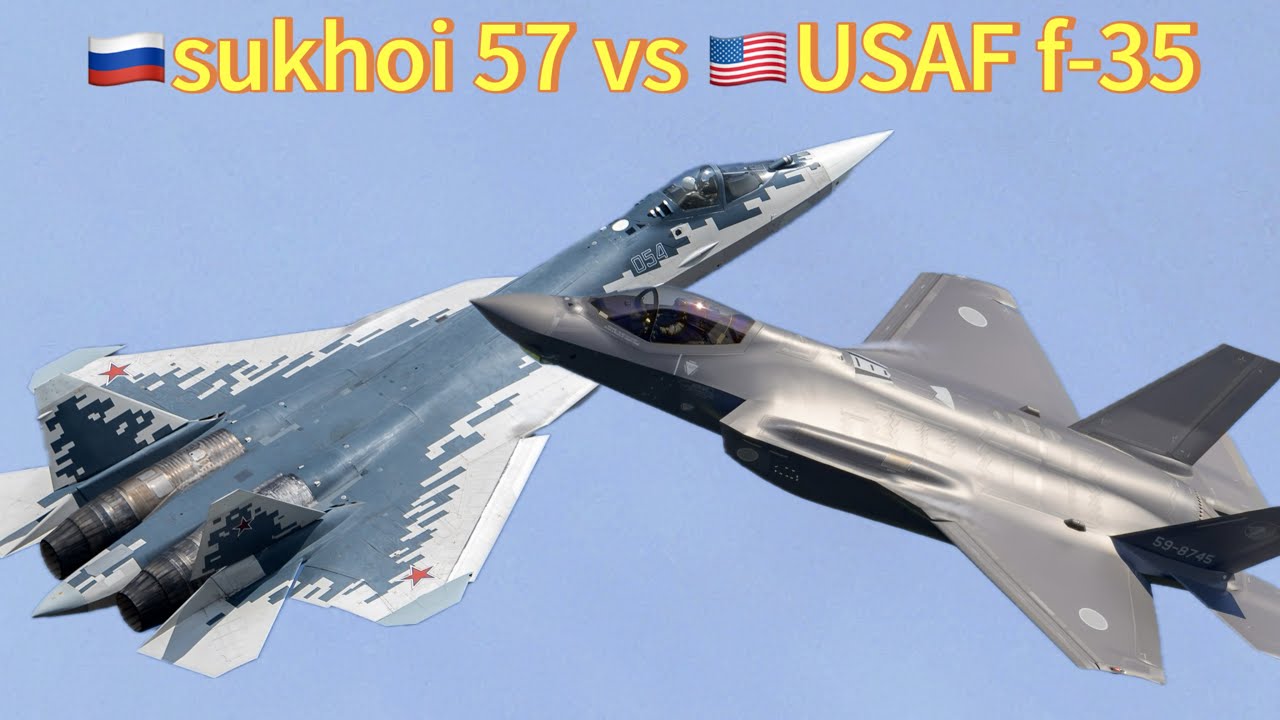 Su-57 vs F-35 at Dubai Airshow 2025 ✈️