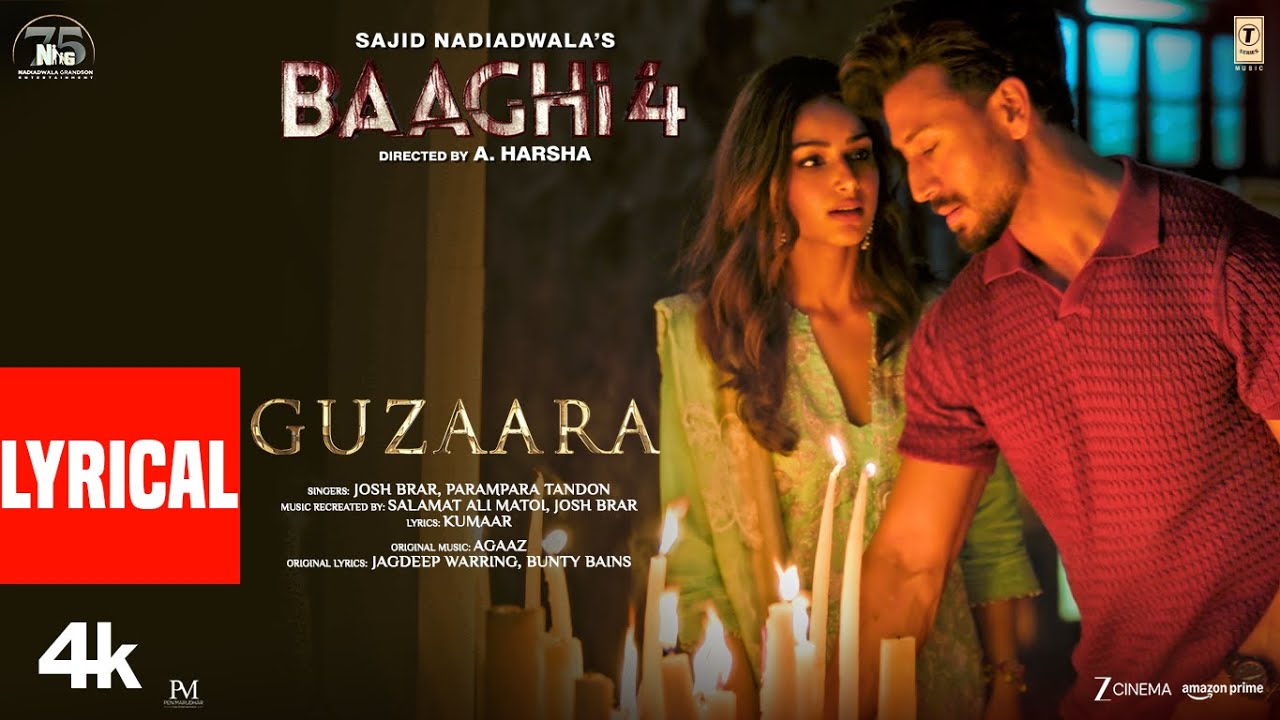 Baaghi 4: Guzaara Lyrics πΆ Featuring Tiger Shroff